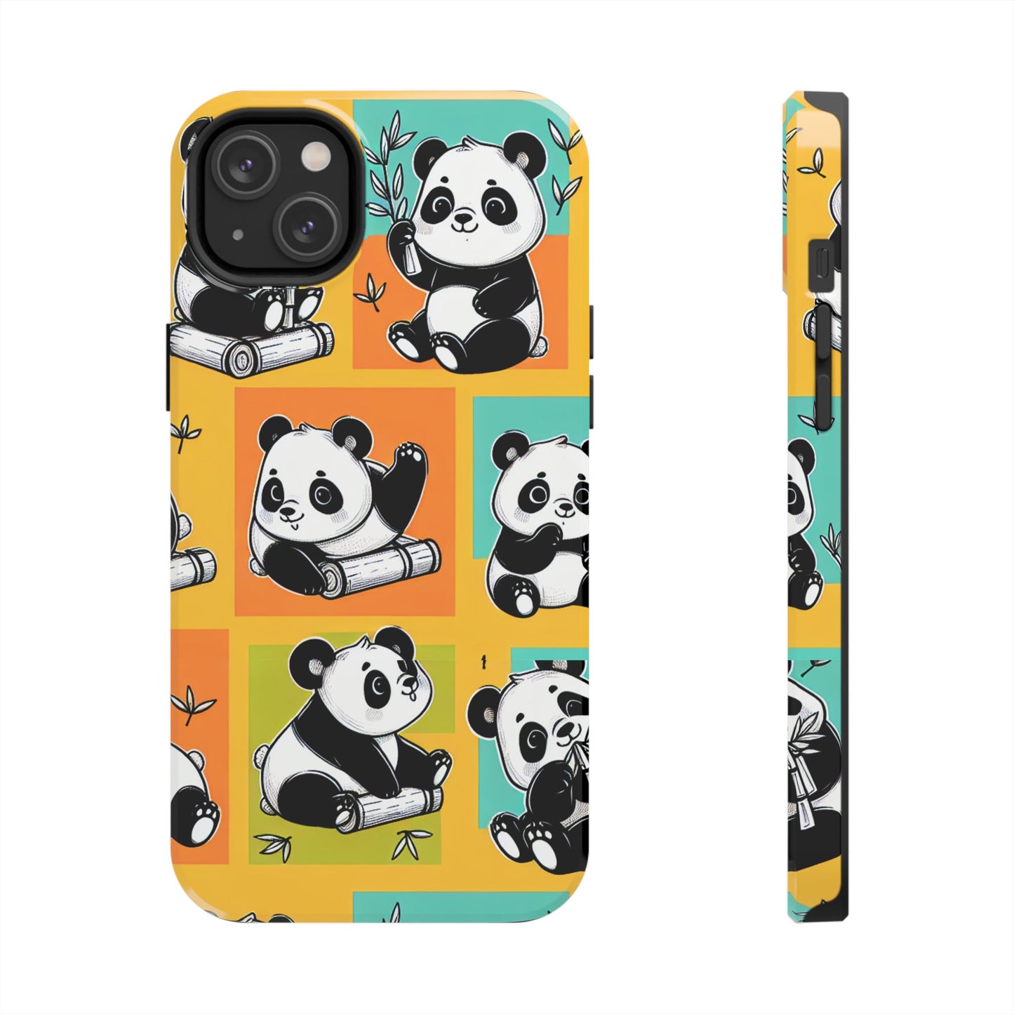Cute Panda Phone Cases, Tough Panda Phone Cases, Gifts for Animal Lovers, Cute Cell Phone Cover, Fun Smartphone Accessories