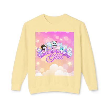 Whimsical Crewneck Sweatshirt for Dreamers, Cute Gift for Girls, Cheerful Casual Wear, Cozy Fashion, Perfect for Birthdays