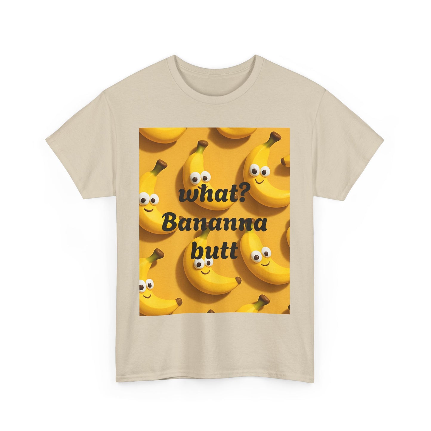 Playful Banana Tee, Fun Unisex T-Shirt, Cute Apparel for Banana Lovers, Quirky Gift for Friends, Funny Graphic Tee