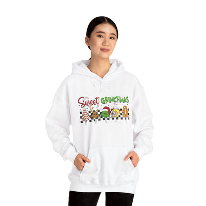 Sweet Grinchmas Hoodie, Cozy Holiday Sweatshirt, Christmas Gift for Him/Her, Unisex Xmas Apparel, Festive Winter Hoodie