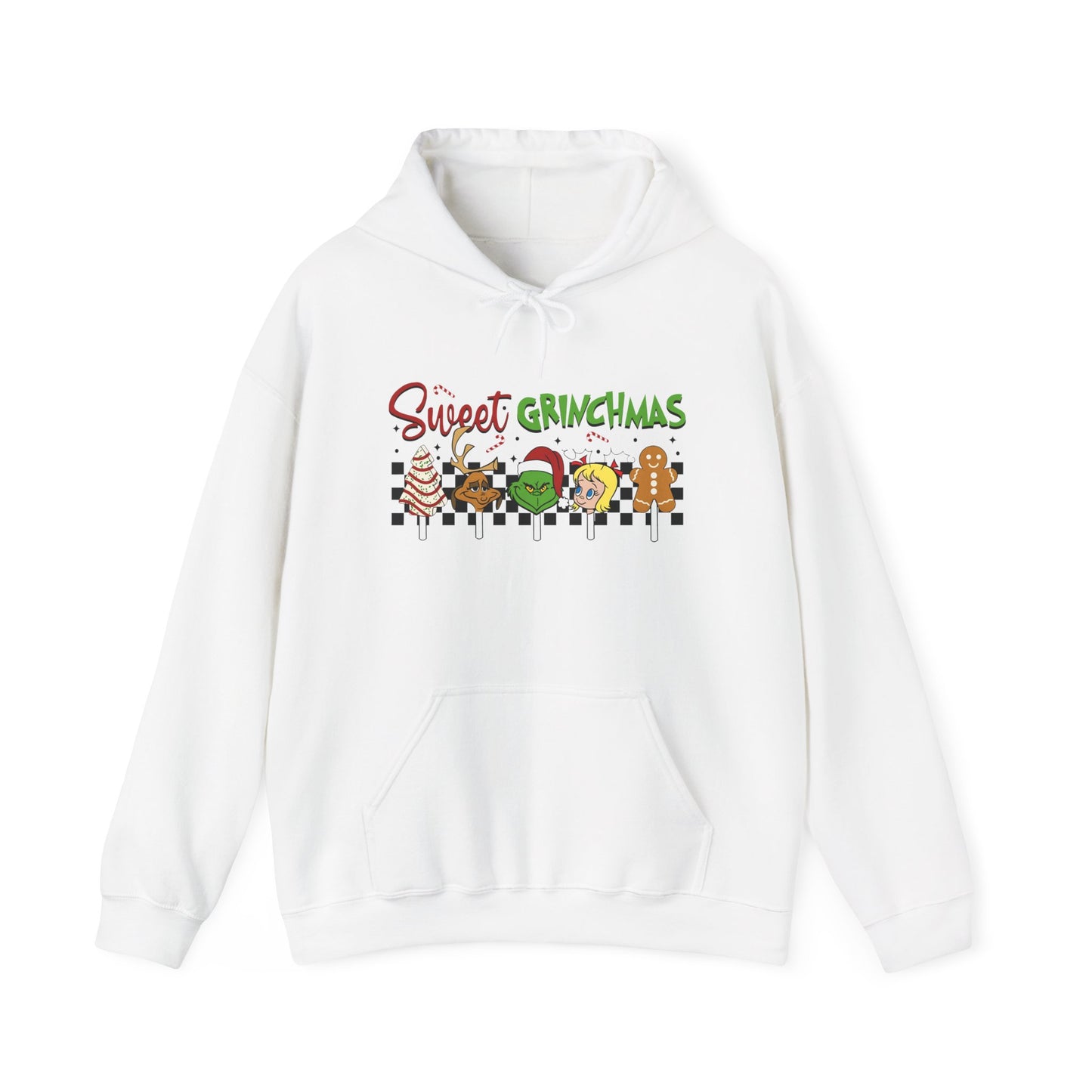 Sweet Grinchmas Hoodie, Cozy Holiday Sweatshirt, Christmas Gift for Him/Her, Unisex Xmas Apparel, Festive Winter Hoodie