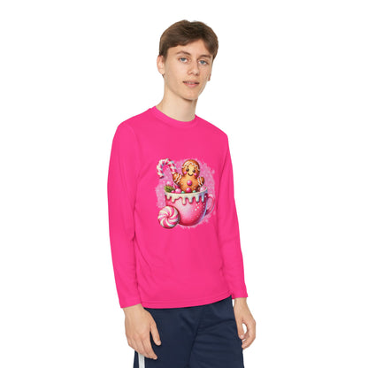 Youth Long Sleeve Holiday Tee - Cute Gingerbread Design, Perfect for Christmas, Winter Celebrations, Gift for Kids, Festive Wear, [...]