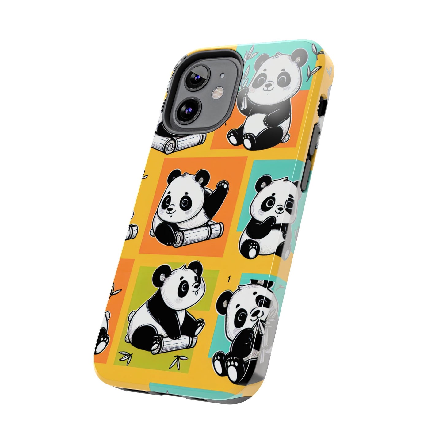 Cute Panda Phone Cases, Tough Panda Phone Cases, Gifts for Animal Lovers, Cute Cell Phone Cover, Fun Smartphone Accessories