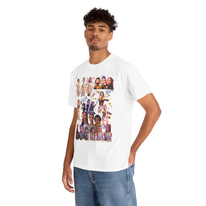 Fun Graphic T-Shirt for Parties, Casual Wear, Birthdays, Gifts, Colorful Life Moments Tee