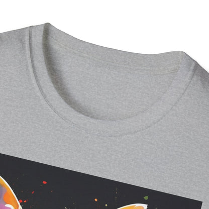 Colorful Chihuahua Art T-Shirt, Pet Lover Gift, Animal Lover Tee, Casual Wear, Unique Dog T-Shirt, Dog Mom Gift