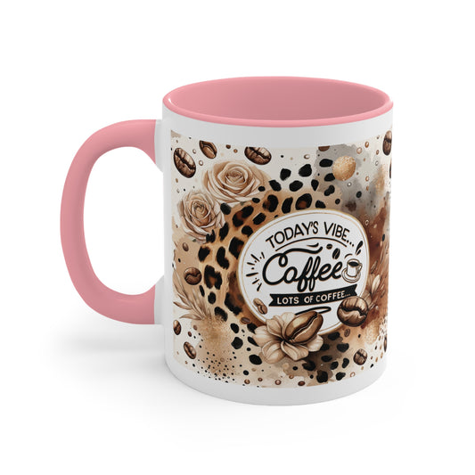 Trendy Coffee Accent Mug | Today's Vibe Coffee Mug, Unique Gift for Coffee Lovers, Chic Kitchen Decor, Fun Birthday Gift, Home Office [...]