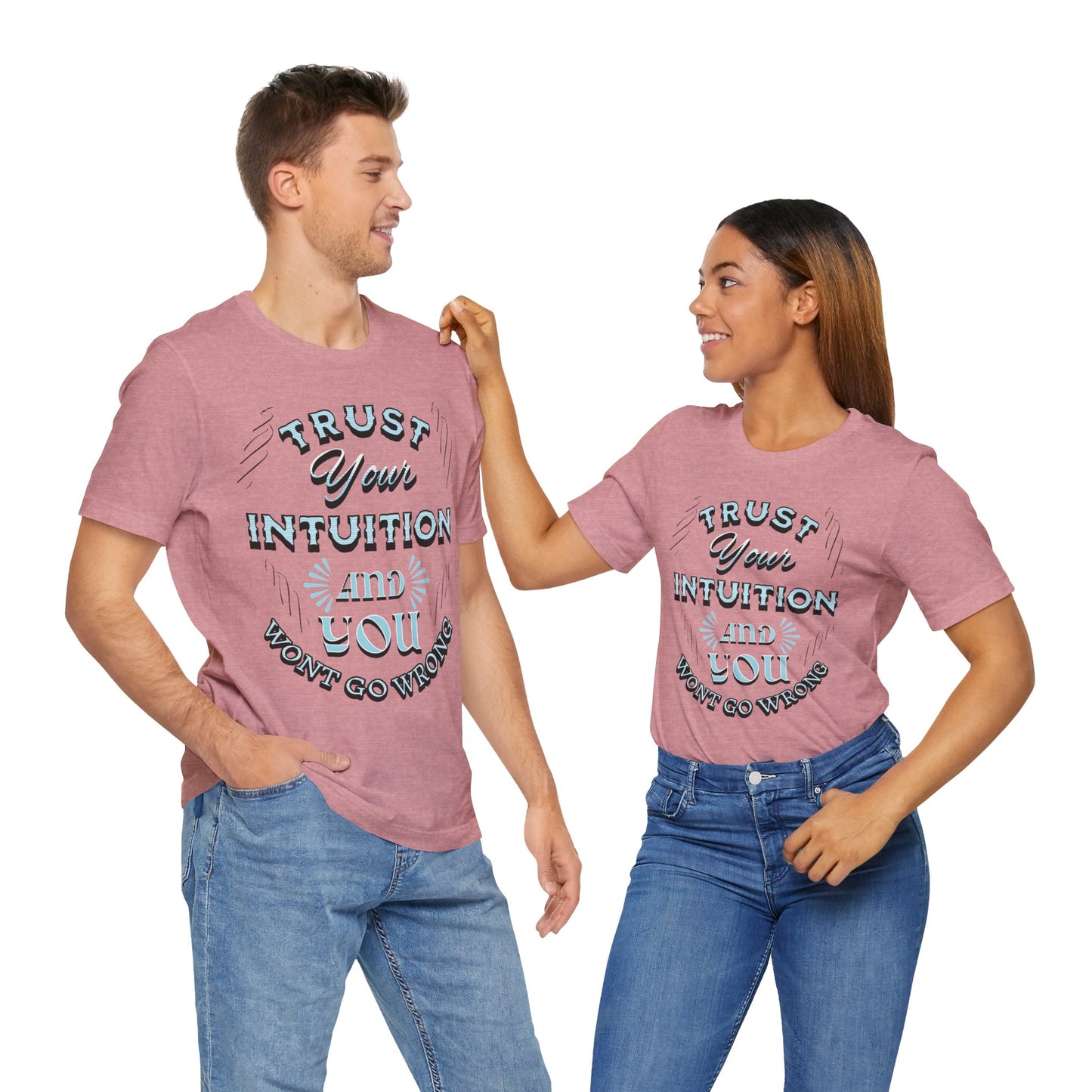 Trust Your Intuition Tee - Inspirational Unisex Jersey Short Sleeve Shirt, Motivational Gift, Casual Wear, Everyday Inspiration, [...]