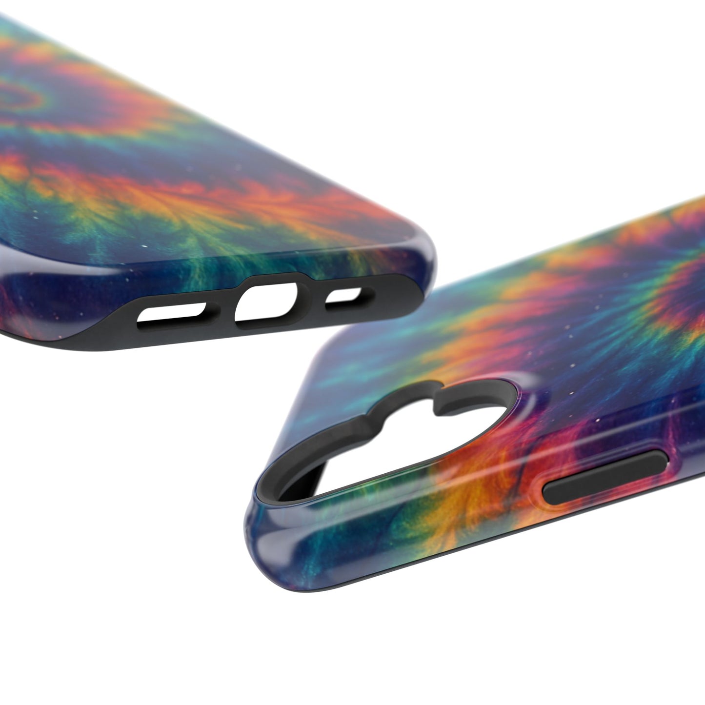 Colorful Tie-Dye Magnetic Phone Cases, Boho Phone Accessories, Unique Gift for Teens, Vibrant Phone Cover for Festivals, Summer Vibes
