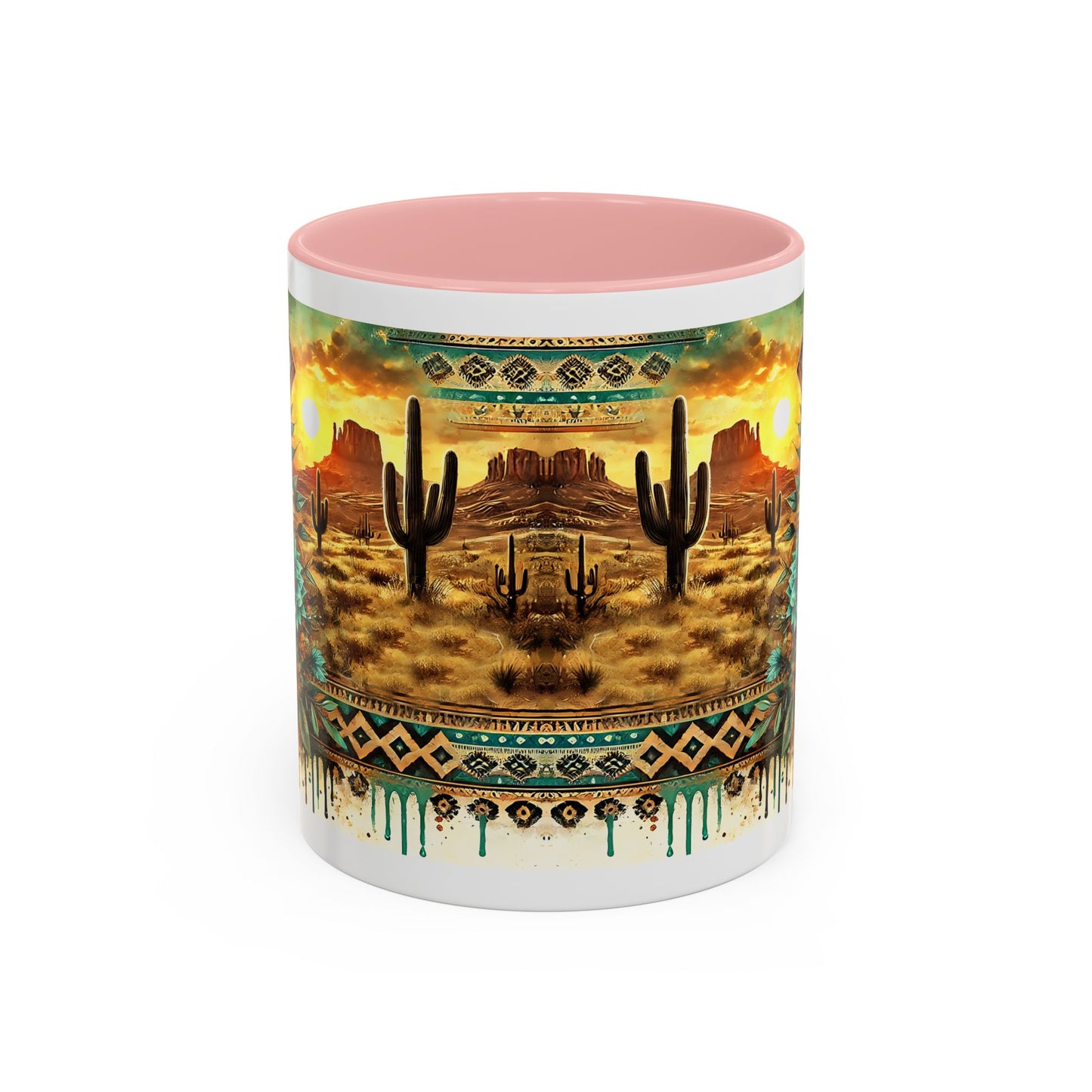 Desert Sunset Coffee Mug with Cacti and Sunflowers, Boho Mug, Gift for Nature Lovers, Coffee Lovers Gift, Southwestern Decor, Unique [...]