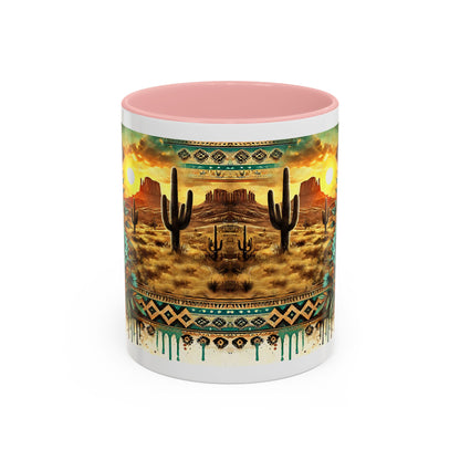 Desert Sunset Coffee Mug with Cacti and Sunflowers, Boho Mug, Gift for Nature Lovers, Coffee Lovers Gift, Southwestern Decor, Unique [...]