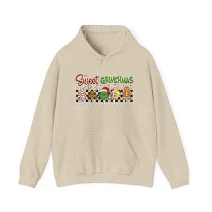 Sweet Grinchmas Hoodie, Cozy Holiday Sweatshirt, Christmas Gift for Him/Her, Unisex Xmas Apparel, Festive Winter Hoodie