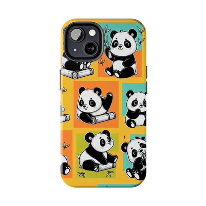 Cute Panda Phone Cases, Tough Panda Phone Cases, Gifts for Animal Lovers, Cute Cell Phone Cover, Fun Smartphone Accessories