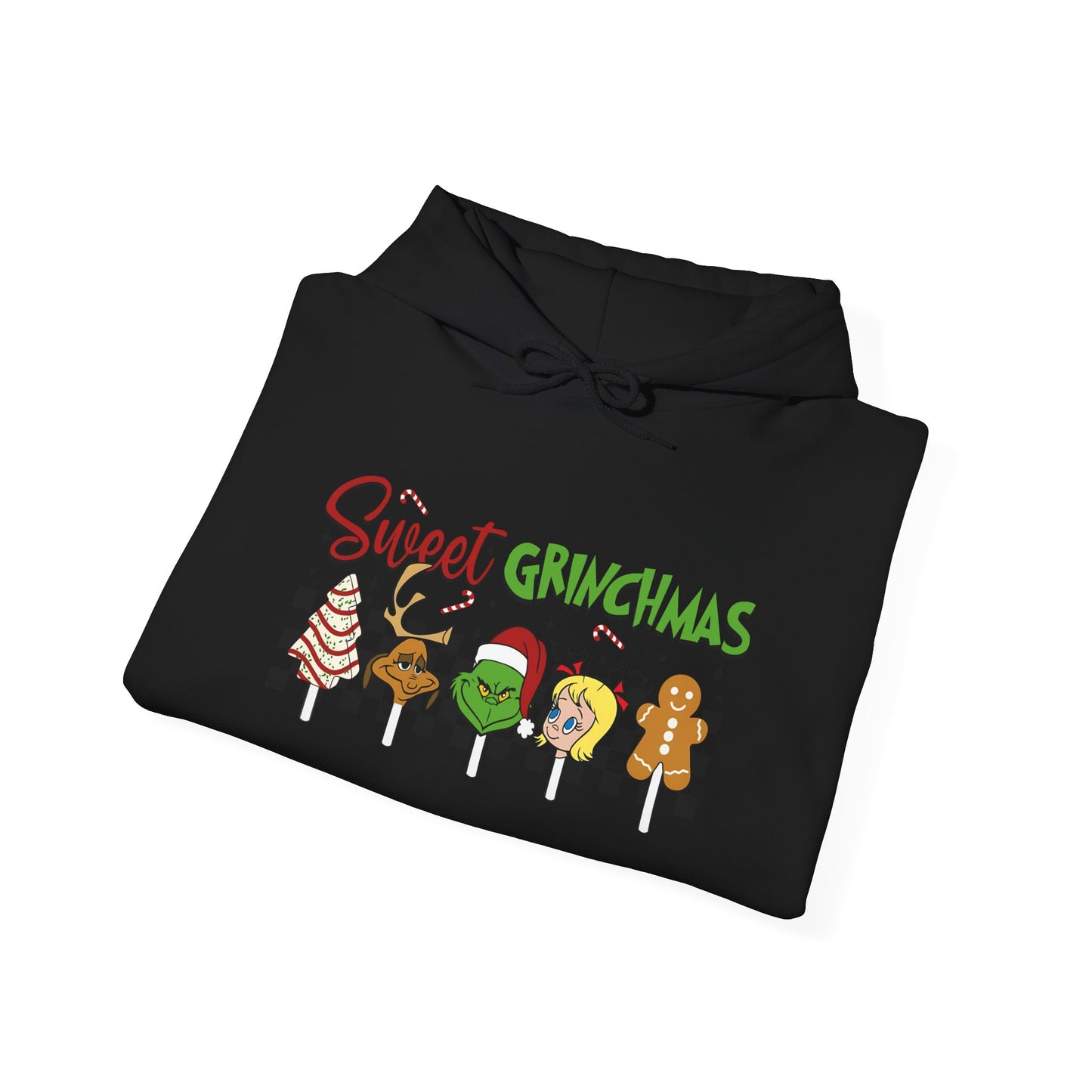 Sweet Grinchmas Hoodie, Cozy Holiday Sweatshirt, Christmas Gift for Him/Her, Unisex Xmas Apparel, Festive Winter Hoodie