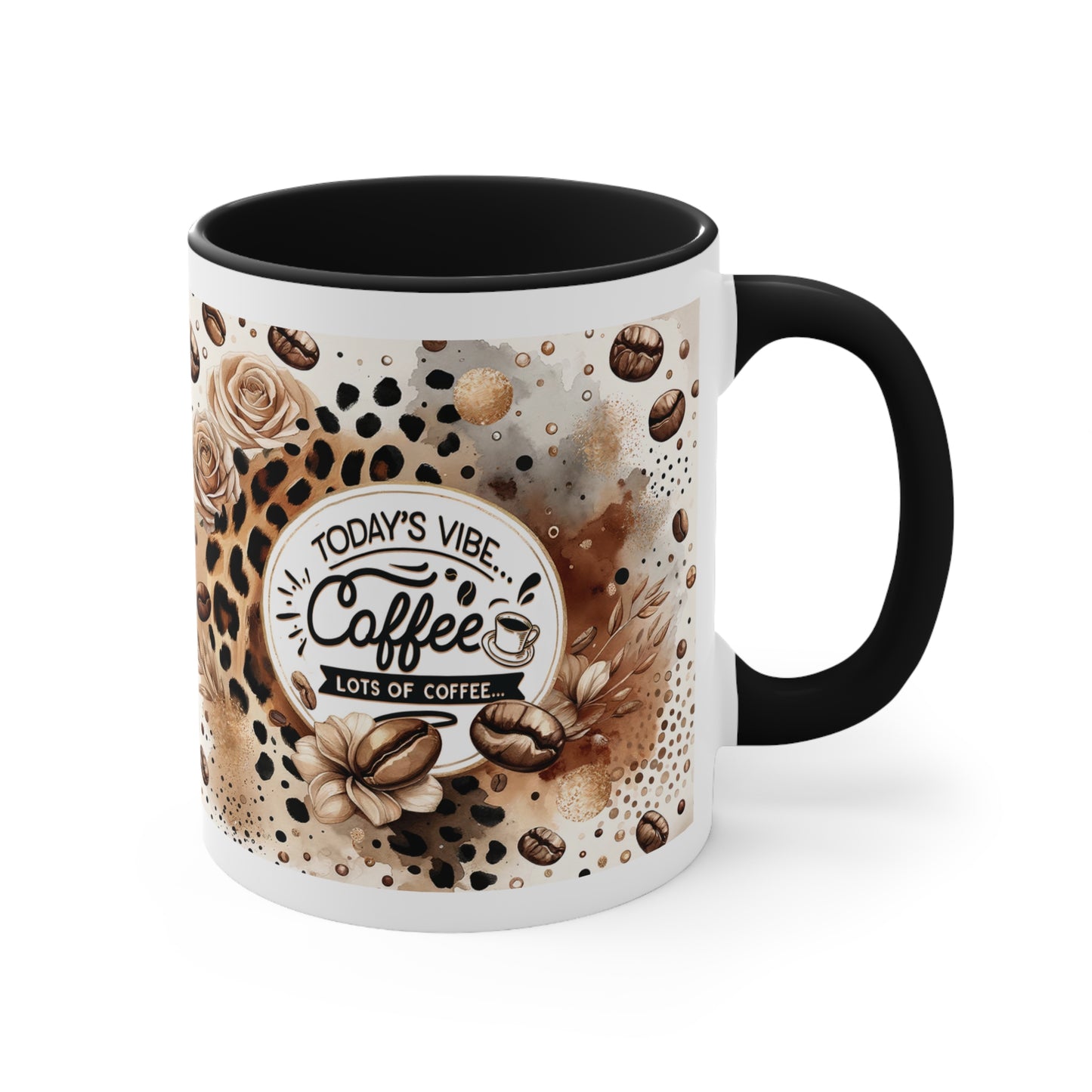 Trendy Coffee Accent Mug | Today's Vibe Coffee Mug, Unique Gift for Coffee Lovers, Chic Kitchen Decor, Fun Birthday Gift, Home Office [...]