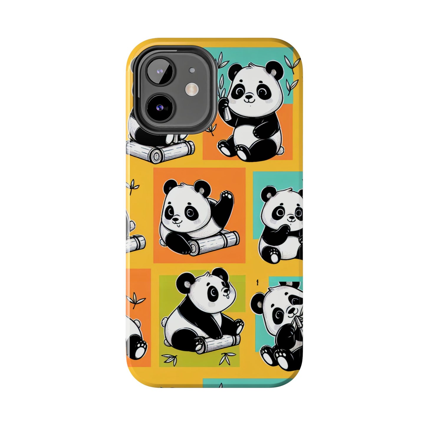 Cute Panda Phone Cases, Tough Panda Phone Cases, Gifts for Animal Lovers, Cute Cell Phone Cover, Fun Smartphone Accessories