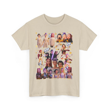 Fun Graphic T-Shirt for Parties, Casual Wear, Birthdays, Gifts, Colorful Life Moments Tee