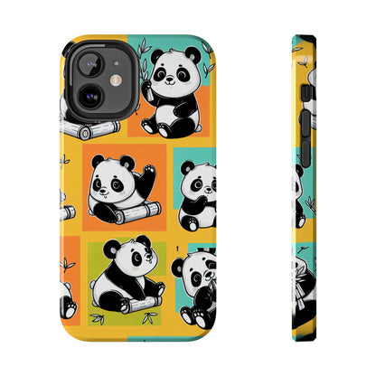 Cute Panda Phone Cases, Tough Panda Phone Cases, Gifts for Animal Lovers, Cute Cell Phone Cover, Fun Smartphone Accessories
