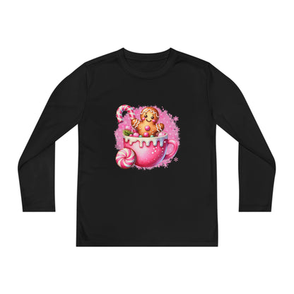 Youth Long Sleeve Holiday Tee - Cute Gingerbread Design, Perfect for Christmas, Winter Celebrations, Gift for Kids, Festive Wear, [...]