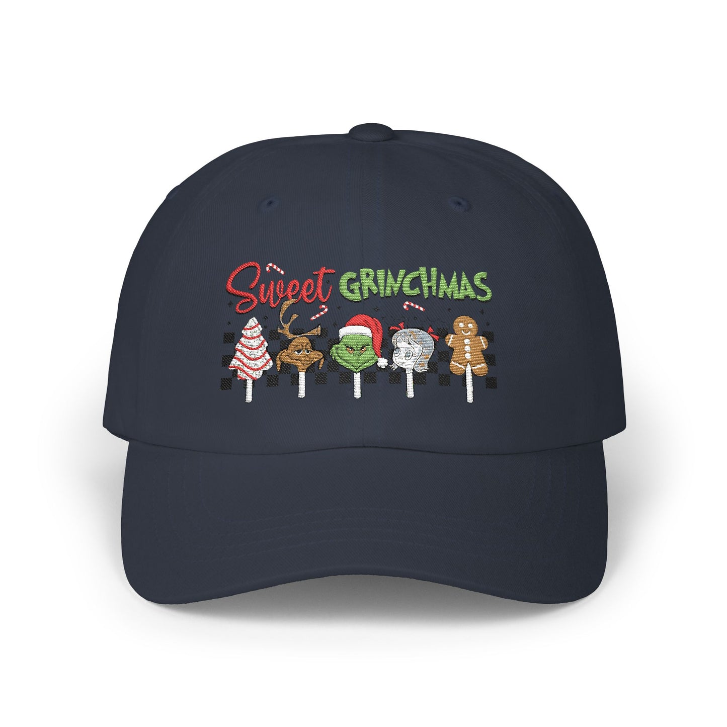 Festive Dad Cap - Sweet Grinchmas Hat for Holiday Cheer, Christmas Gift, Matching Family Outfit, Winter Accessory, Trendy Headwear