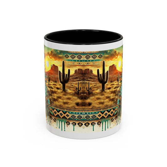 Desert Sunset Coffee Mug with Cacti and Sunflowers, Boho Mug, Gift for Nature Lovers, Coffee Lovers Gift, Southwestern Decor, Unique [...]