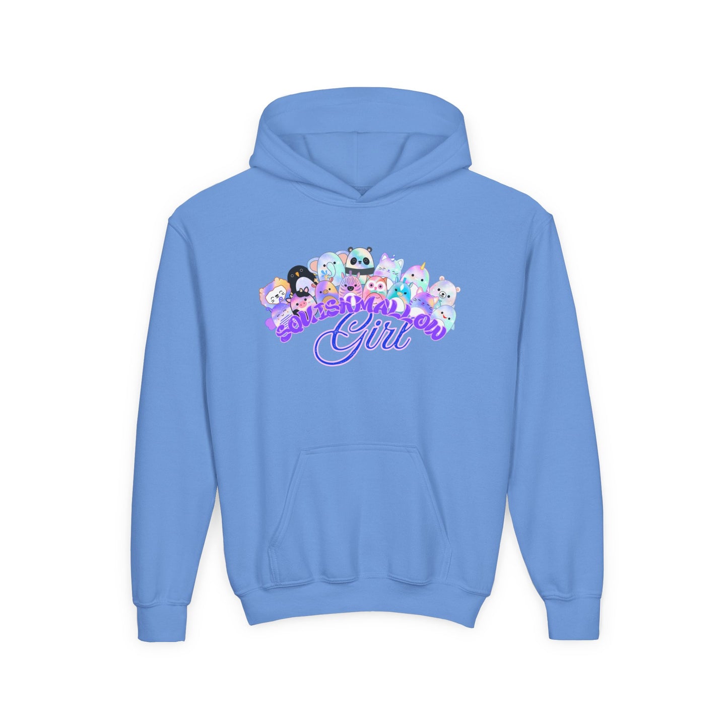 Colorful Cartoon Hoodie for Girls, Cute Sweater for Kids, Gift for Birthdays, Cozy Fun, Youth Sweatshirt, Casual Outfit