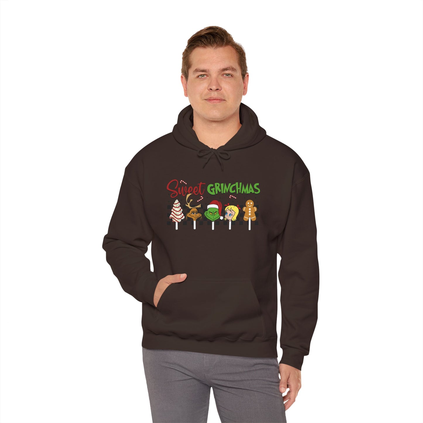 Sweet Grinchmas Hoodie, Cozy Holiday Sweatshirt, Christmas Gift for Him/Her, Unisex Xmas Apparel, Festive Winter Hoodie