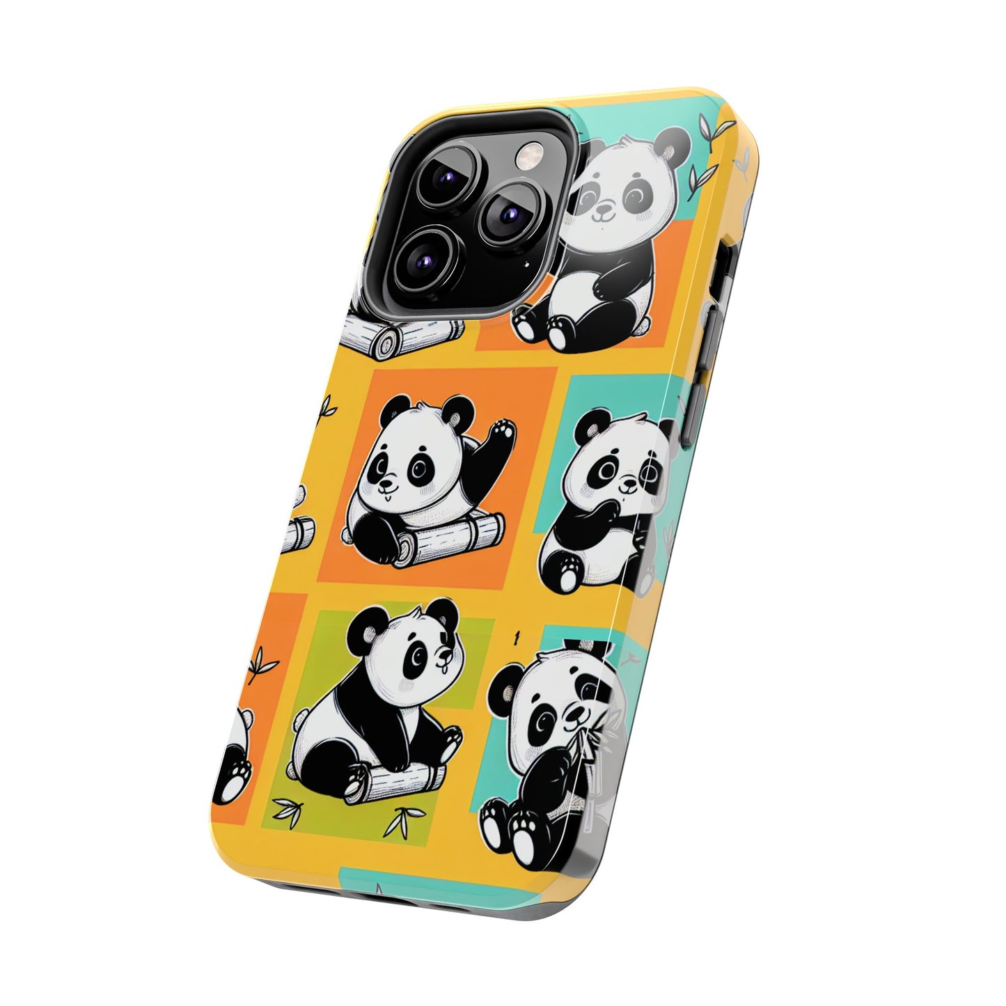 Cute Panda Phone Cases, Tough Panda Phone Cases, Gifts for Animal Lovers, Cute Cell Phone Cover, Fun Smartphone Accessories