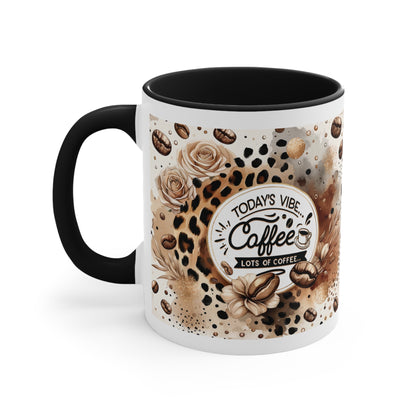 Trendy Coffee Accent Mug | Today's Vibe Coffee Mug, Unique Gift for Coffee Lovers, Chic Kitchen Decor, Fun Birthday Gift, Home Office [...]