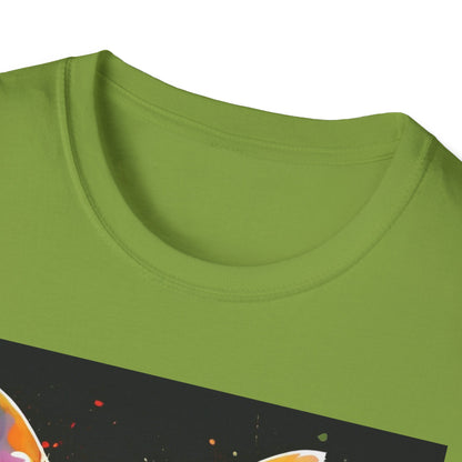 Colorful Chihuahua Art T-Shirt, Pet Lover Gift, Animal Lover Tee, Casual Wear, Unique Dog T-Shirt, Dog Mom Gift