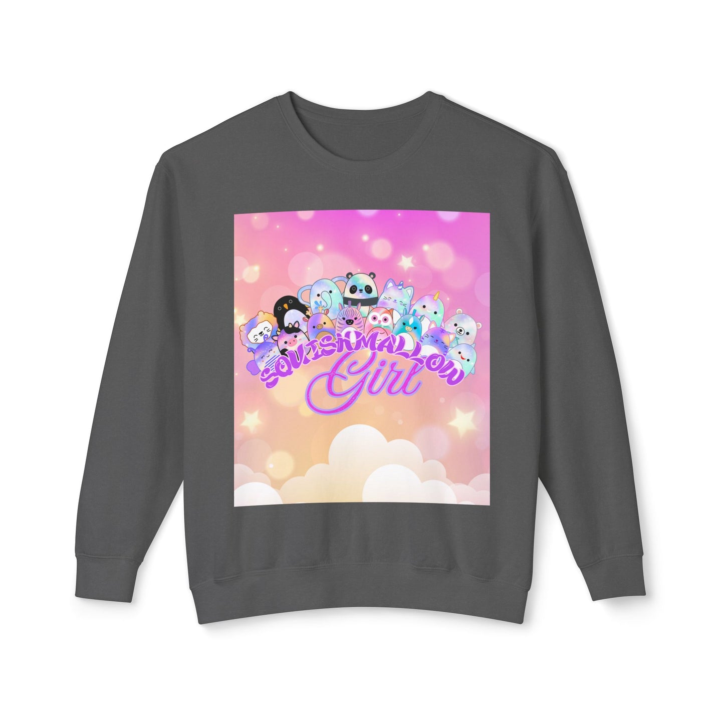 Whimsical Crewneck Sweatshirt for Dreamers, Cute Gift for Girls, Cheerful Casual Wear, Cozy Fashion, Perfect for Birthdays