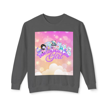 Whimsical Crewneck Sweatshirt for Dreamers, Cute Gift for Girls, Cheerful Casual Wear, Cozy Fashion, Perfect for Birthdays