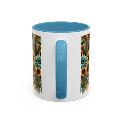 Desert Sunset Coffee Mug with Cacti and Sunflowers, Boho Mug, Gift for Nature Lovers, Coffee Lovers Gift, Southwestern Decor, Unique [...]