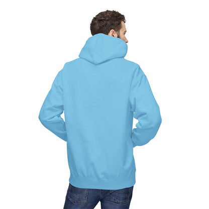 Dolphin Wave Hoodie - Unisex Fleece, Beach Vibes, Gift for Ocean Lovers, Nautical Style, Casual Wear, Summer Essentials