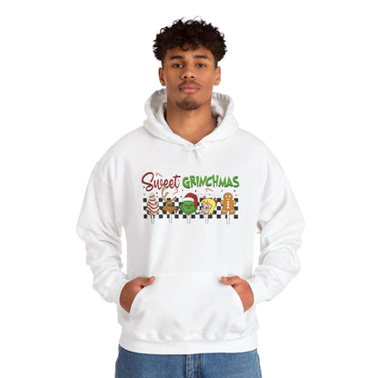 Sweet Grinchmas Hoodie, Cozy Holiday Sweatshirt, Christmas Gift for Him/Her, Unisex Xmas Apparel, Festive Winter Hoodie