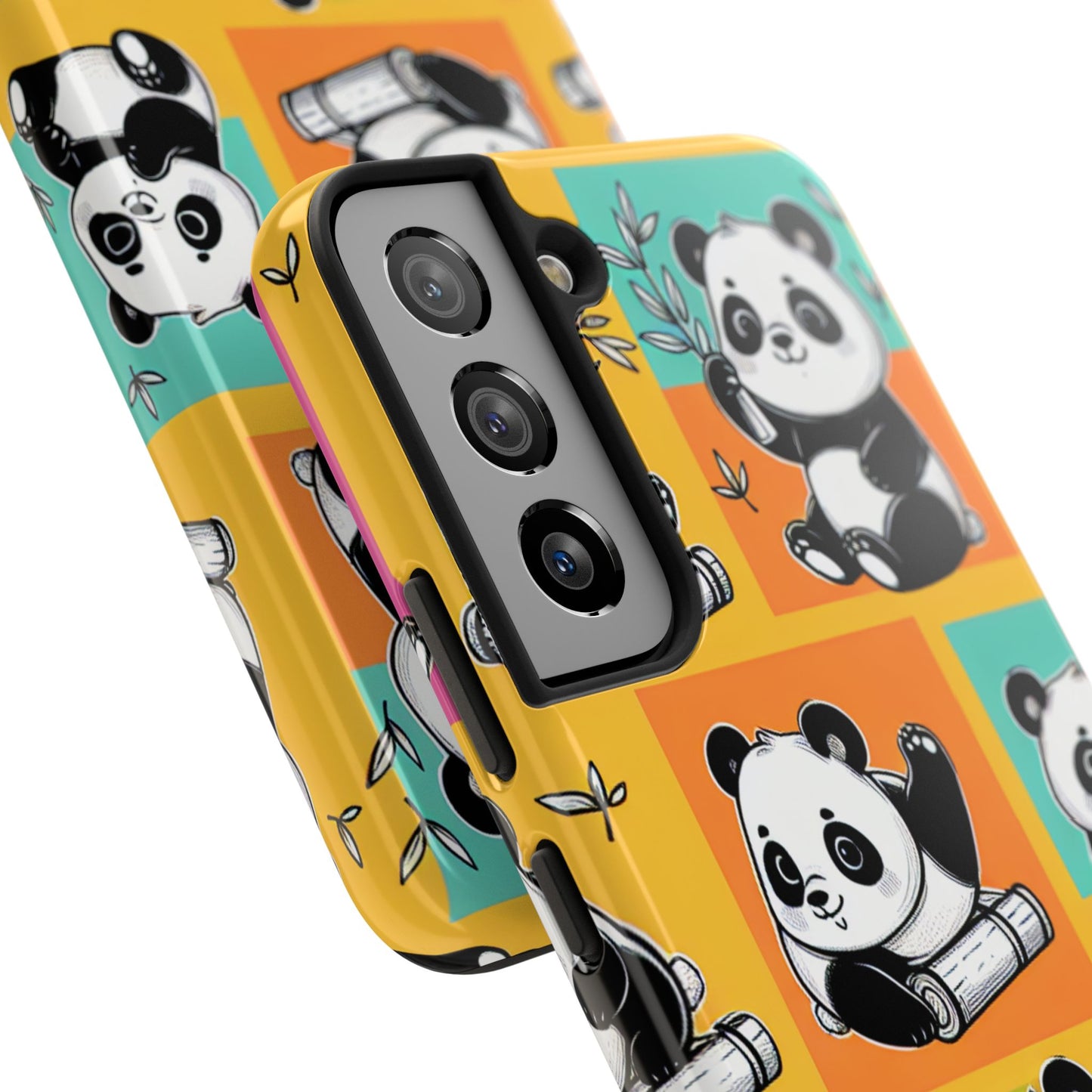 Cute Panda Phone Cases, Tough Panda Phone Cases, Gifts for Animal Lovers, Cute Cell Phone Cover, Fun Smartphone Accessories
