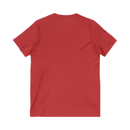 Cute Bunny V-Neck Tee, Adorable Animal T-Shirt for Spring, Nature Lovers Gift, Easter Celebration, Cozy Casual Wear