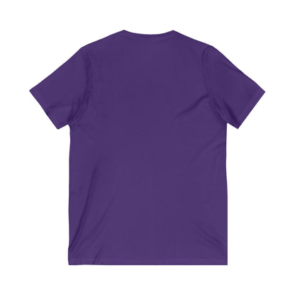 Cute Bunny V-Neck Tee, Adorable Animal T-Shirt for Spring, Nature Lovers Gift, Easter Celebration, Cozy Casual Wear