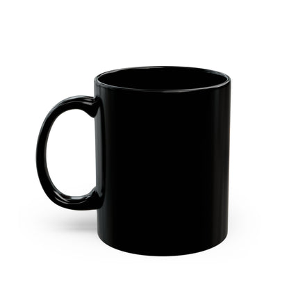 Football-Themed Black Mug for Sports Fans, 11oz & 15oz, Perfect for Game Day, Sports Gifts for Him/Her, Unique Coffee Cup