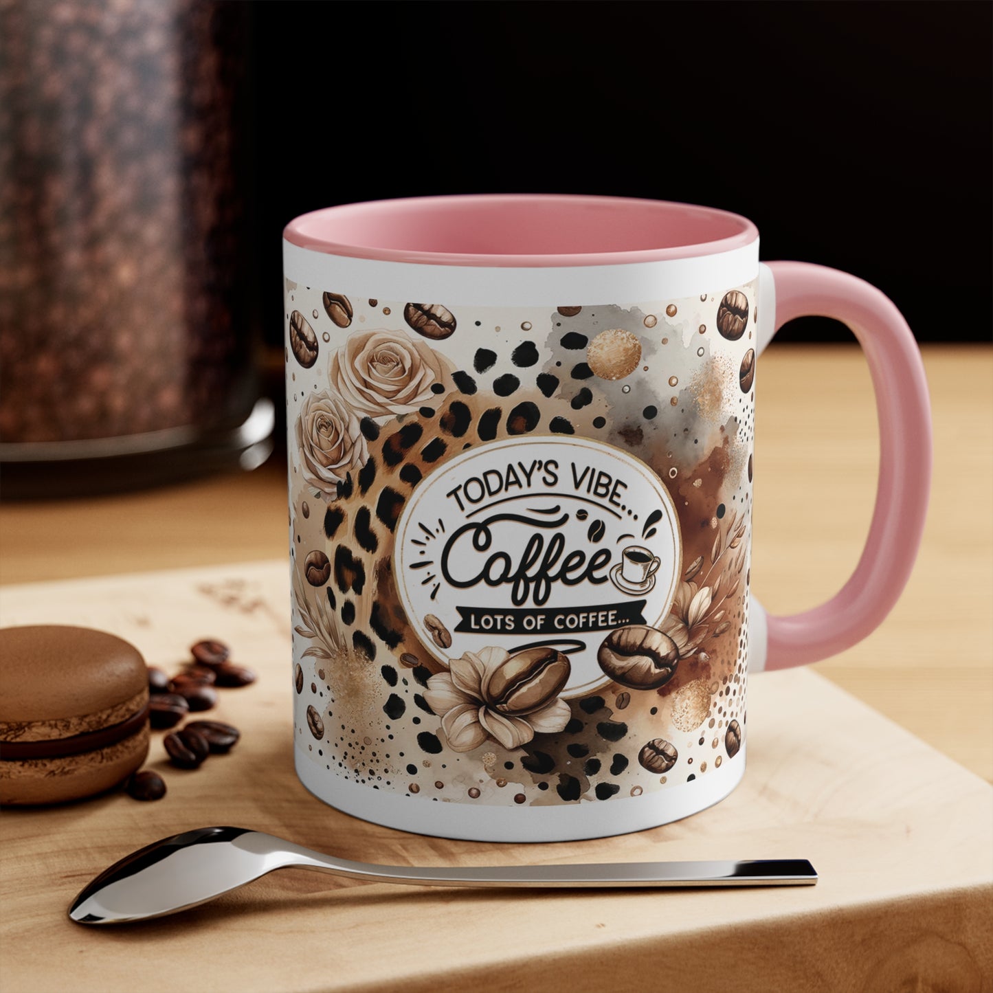 Trendy Coffee Accent Mug | Today's Vibe Coffee Mug, Unique Gift for Coffee Lovers, Chic Kitchen Decor, Fun Birthday Gift, Home Office [...]