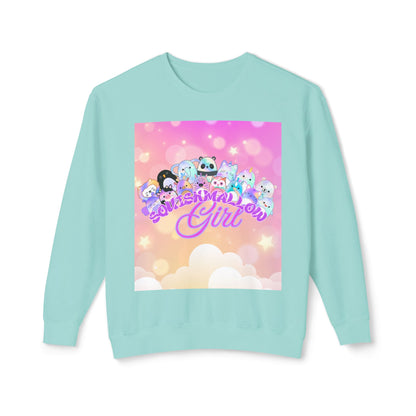 Whimsical Crewneck Sweatshirt for Dreamers, Cute Gift for Girls, Cheerful Casual Wear, Cozy Fashion, Perfect for Birthdays